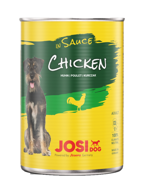 Konservi suņiem Josera JosiDog Chicken in sauce 415g