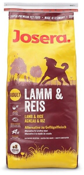 Josera Super Premium Lamb&Rice (Lamm&Reis) 900g suņu sausā barība